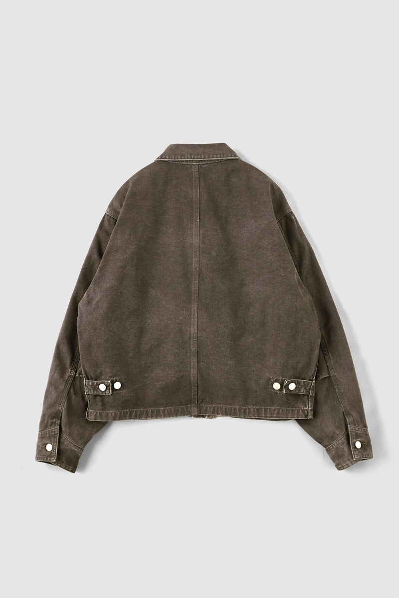 12oz Canvas Duck Traditional Jacket / Brown – FIFTH GENERAL