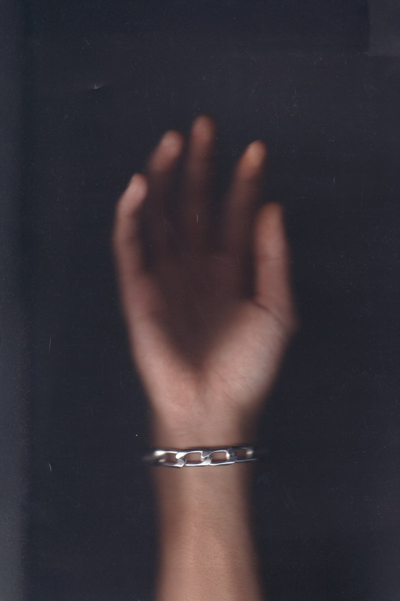 Fifth Silver bracelet - 1990 / シルバーチェーンブレスレット