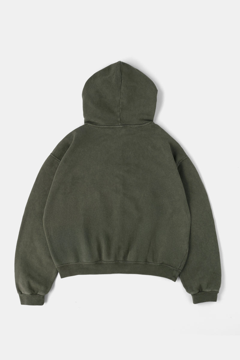 60's Faded Zip hoodie / Olive Gray – FIFTH GENERAL STORE