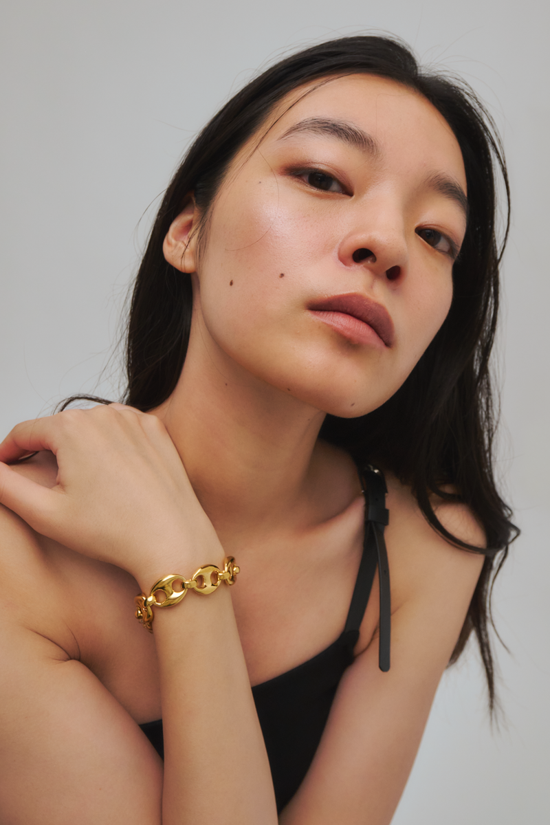 マダラニンゲン BRACELET ブレスレット ゴールド 18k gold 18K Gold Panther Bracelet Ring Set – Almaza J