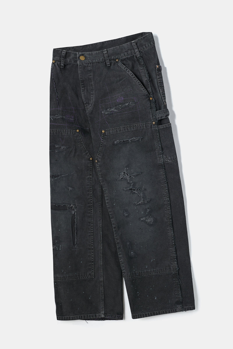 【専用】FIFTH GENERAL STORE Knee Pleated Pleated Knee Baggy Pants – FIFTH GENERAL STORE