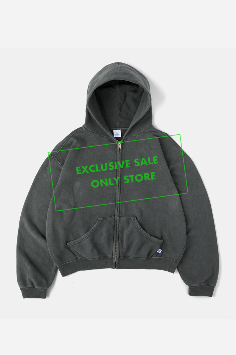 60's Faded Zip hoodie / Navy Gray – FIFTH GENERAL STORE