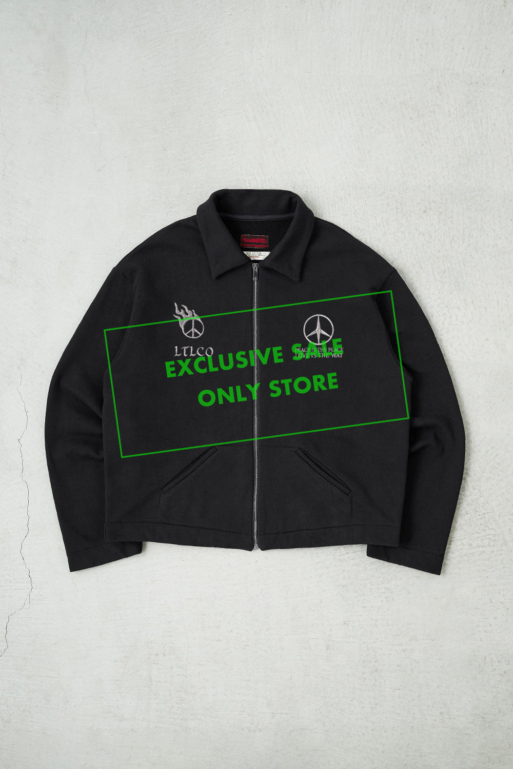 Wayne Peterson LTLCO x FIFTH Detroit ZIP Sweat Jacket