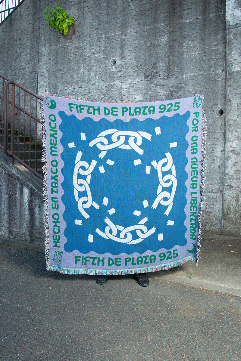 Chain motif Blanket Designed by Jordan Johnson – FIFTH GENERAL STORE