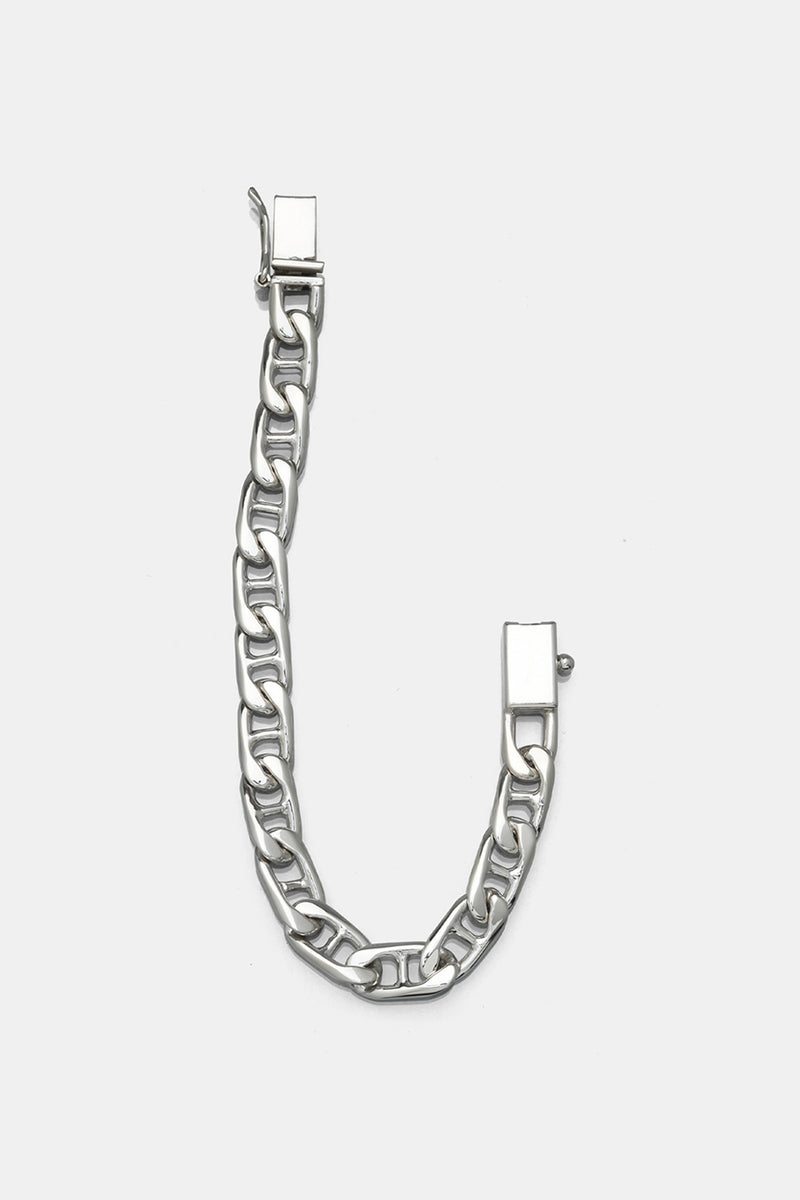 Sterling Silver Polished Double Horse Head Bangle Cuff Bracelet – LSJ