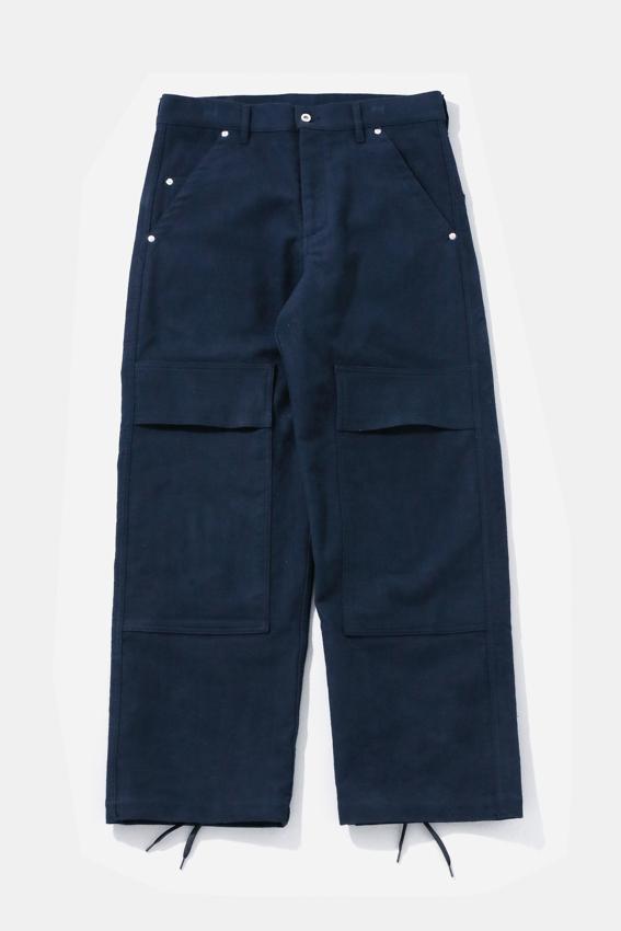 u*k様 未使用 EVERYDAYS ダブルニー FIFTH GENERAL FI - Distressed Double Knee Pants / D-Gray ダークグレー
