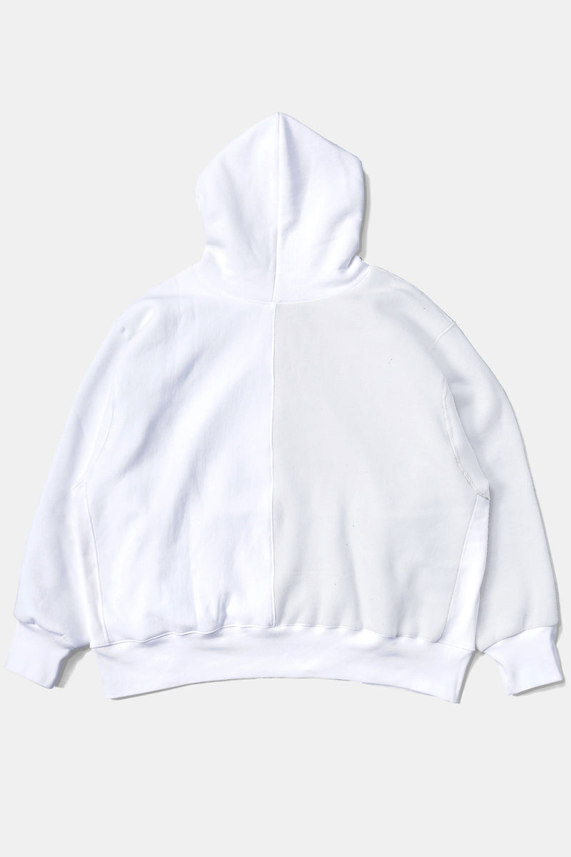 CAMBER Reverse Bicolor Big Sweat Parka / White