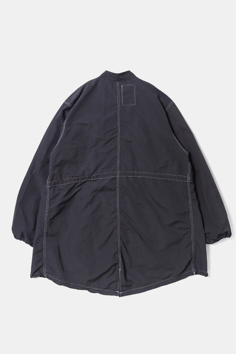 Fifth Over-Dyed Nylon Snow Fishtail JKT Black