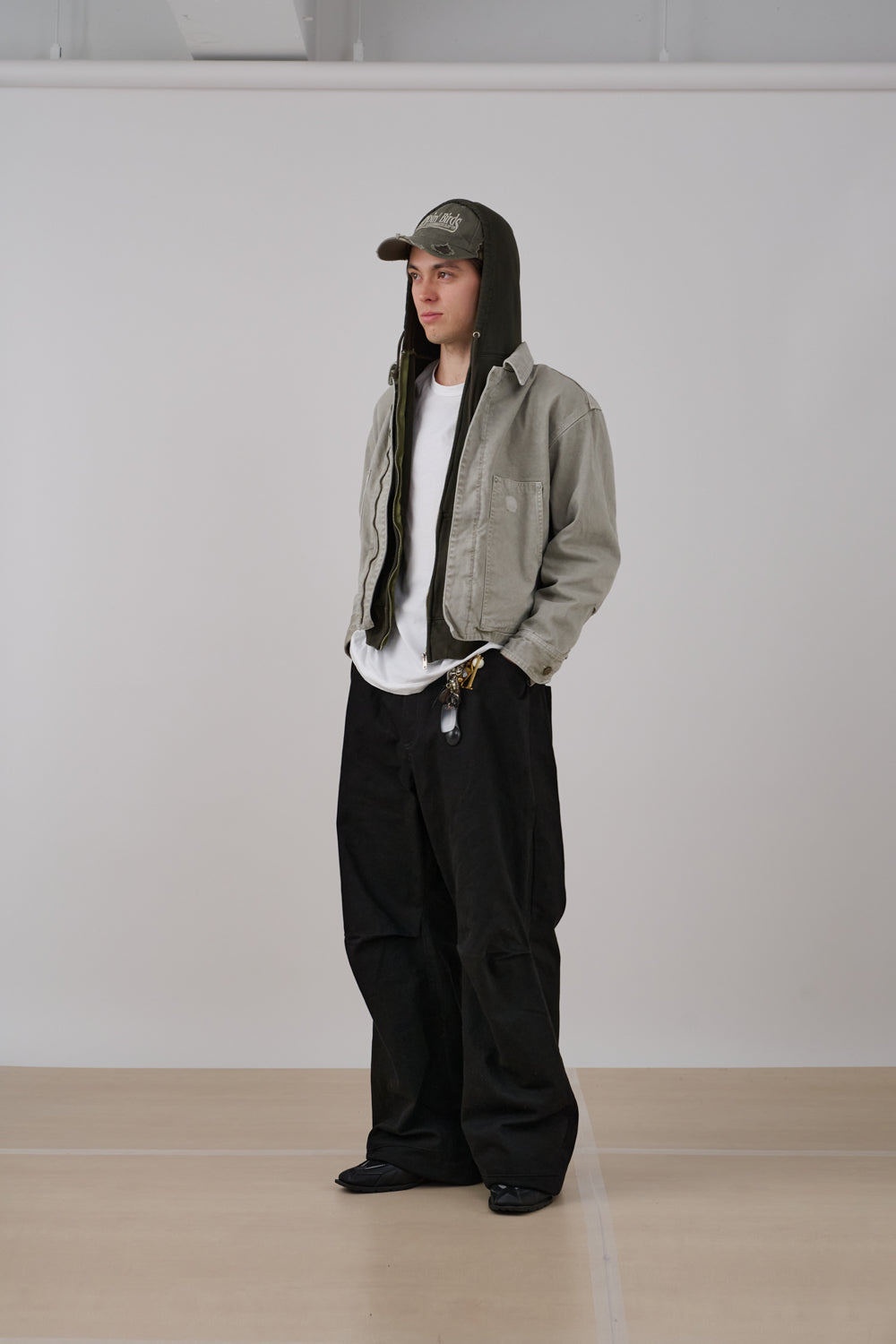 12oz Canvas Duck Traditional Jacket / Stone ダックジャケット