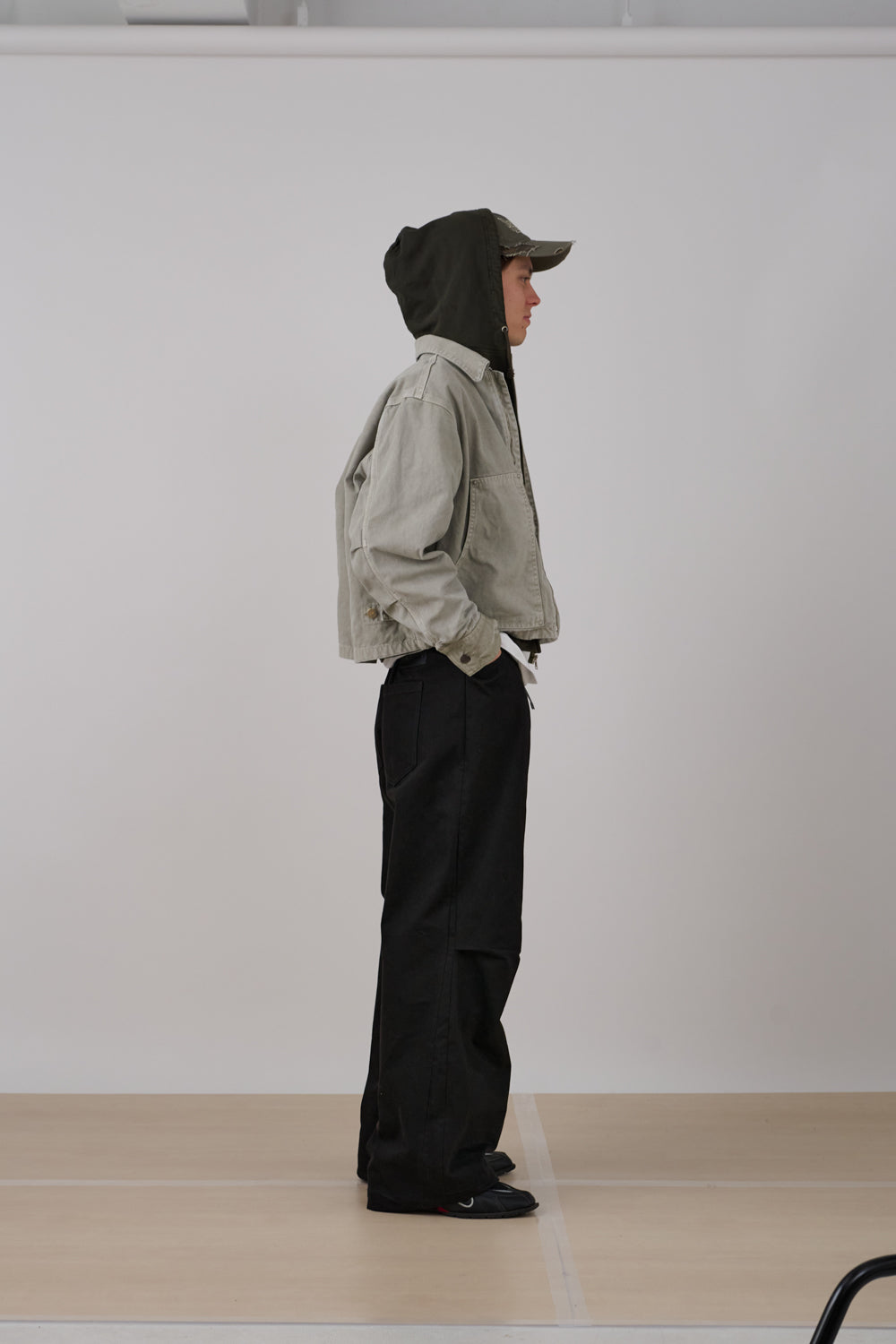 12oz Canvas Duck Traditional Jacket / Stone ダックジャケット