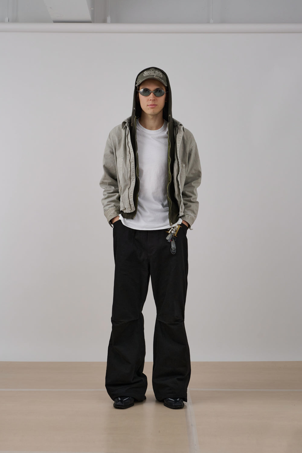 12oz Canvas Duck Traditional Jacket / Stone ダックジャケット