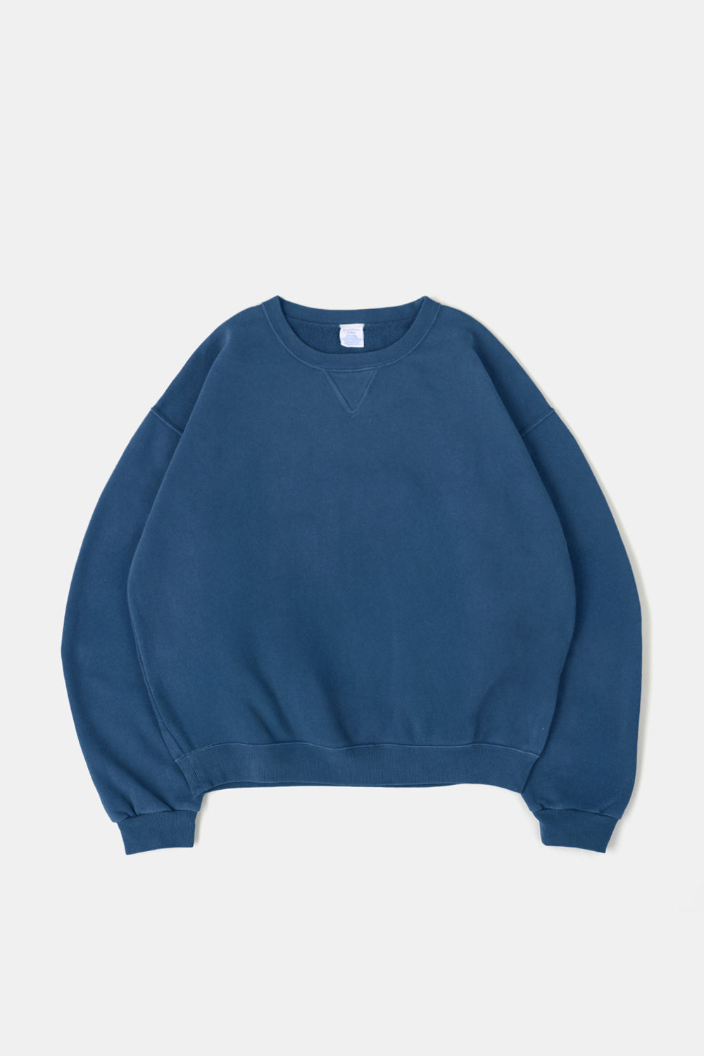 60’s Faded Crew Sweatshirts / Blue