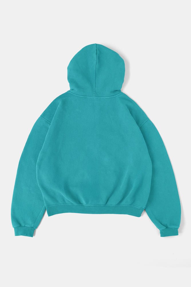 
                  
                    60's Faded Zip hoodie / Turquoise
                  
                