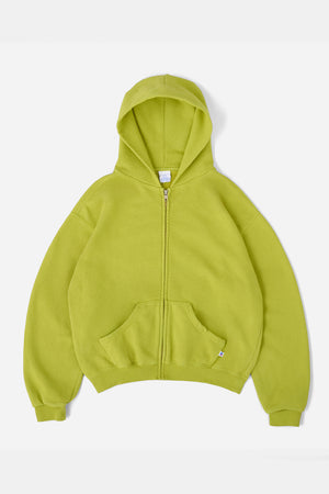 
                  
                    60's Faded Zip Hoodie / Lime
                  
                