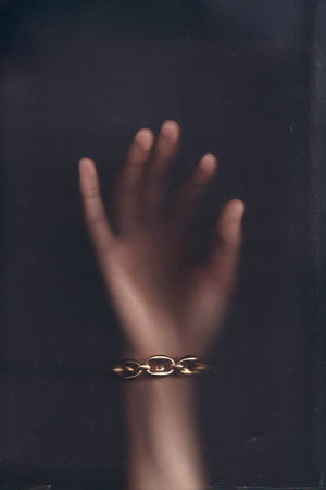 Gold Bracelet Special-003 / ゴールド チェーンブレスレット メキシコ