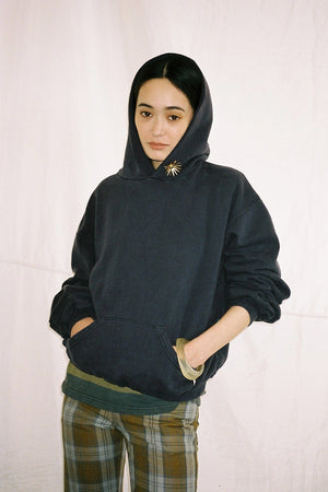 60's Faded Zip hoodie / Black – FIFTH GENERAL STORE