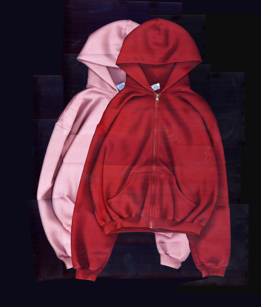 
                  
                    60's Faded Zip hoodie / Dusty Red
                  
                