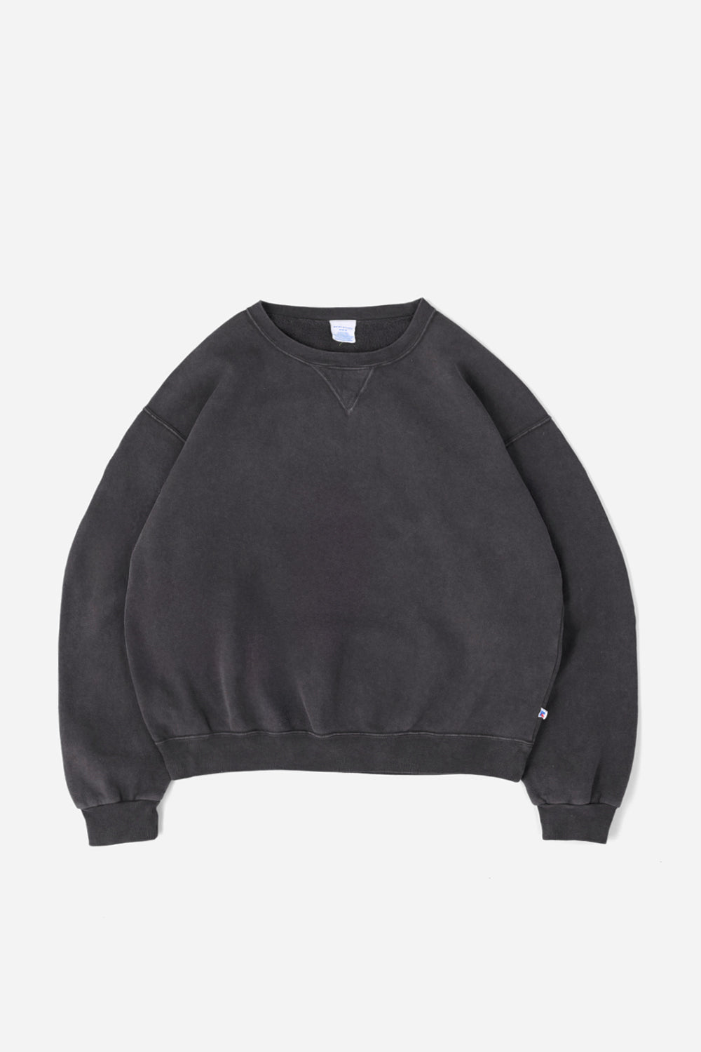60’s Faded Crew Sweatshirts / Navy Gray