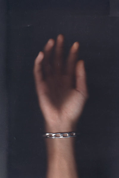 Fifth Silver bracelet - 1990 / シルバーチェーンブレスレット