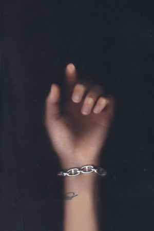 Fifth Silver Bracelet HL-003 / シルバーチェーンブレスレット
