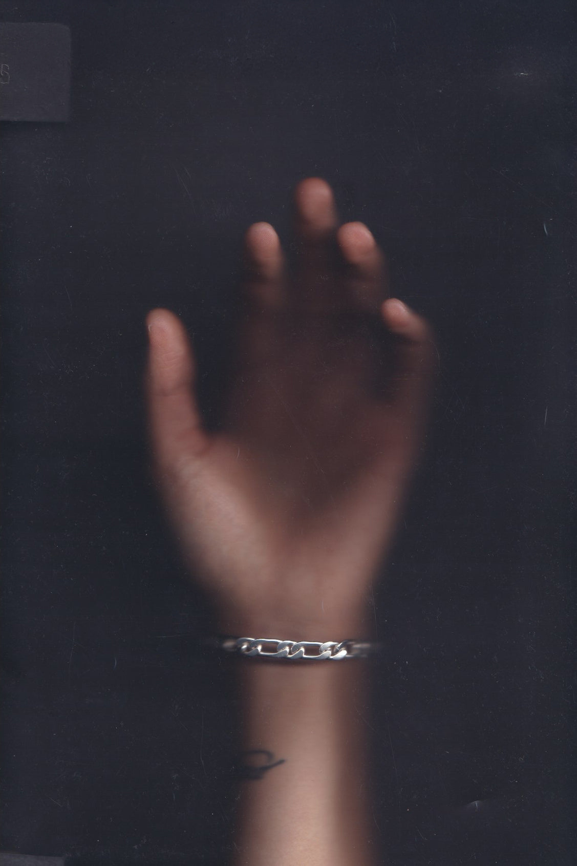 Fifth Silver bracelet 1490 / Silver chain bracelet Mexico