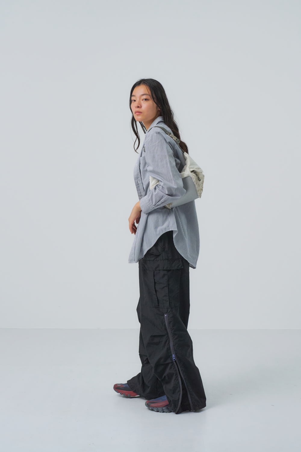Over-dyed Black U.S Snow Camo Trousers Type-Ⅱ