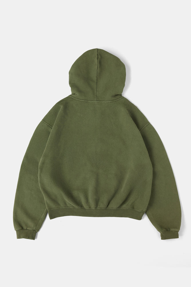 
                  
                    60's Faded Zip Hoodie / Olive
                  
                