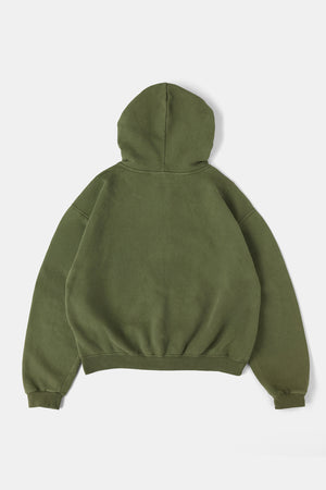 
                  
                    60's Faded Zip Hoodie / Olive
                  
                