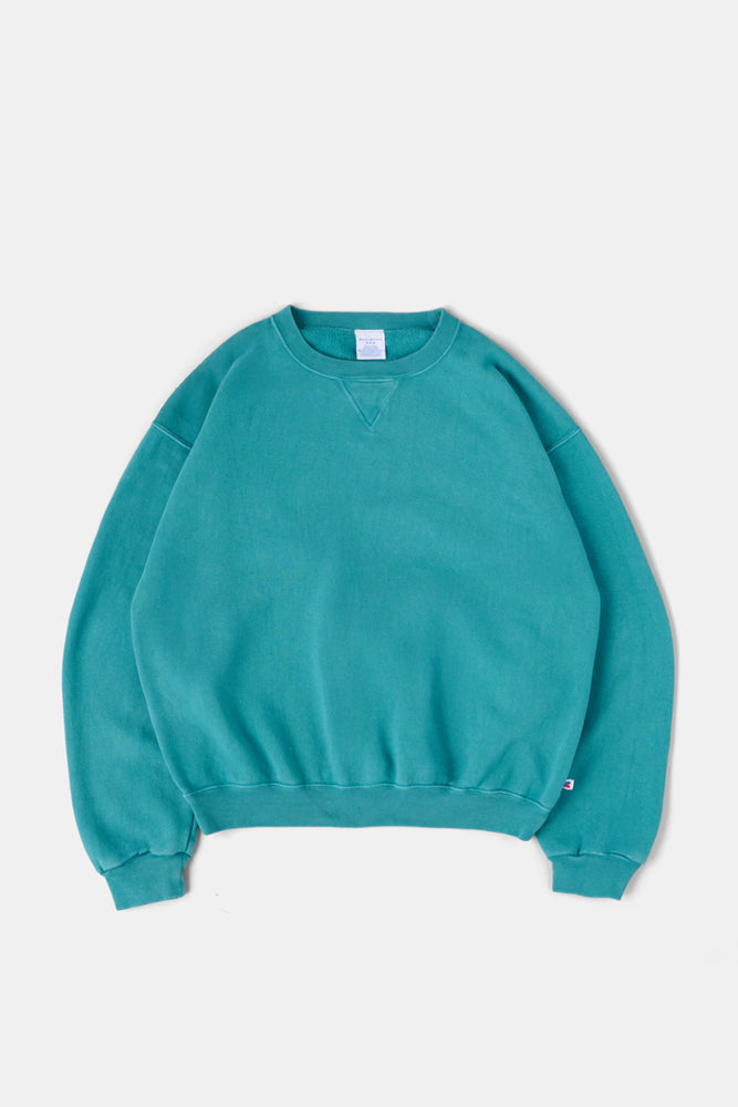 
                  
                    60’s Faded Crew Sweatshirts / Turquoise
                  
                