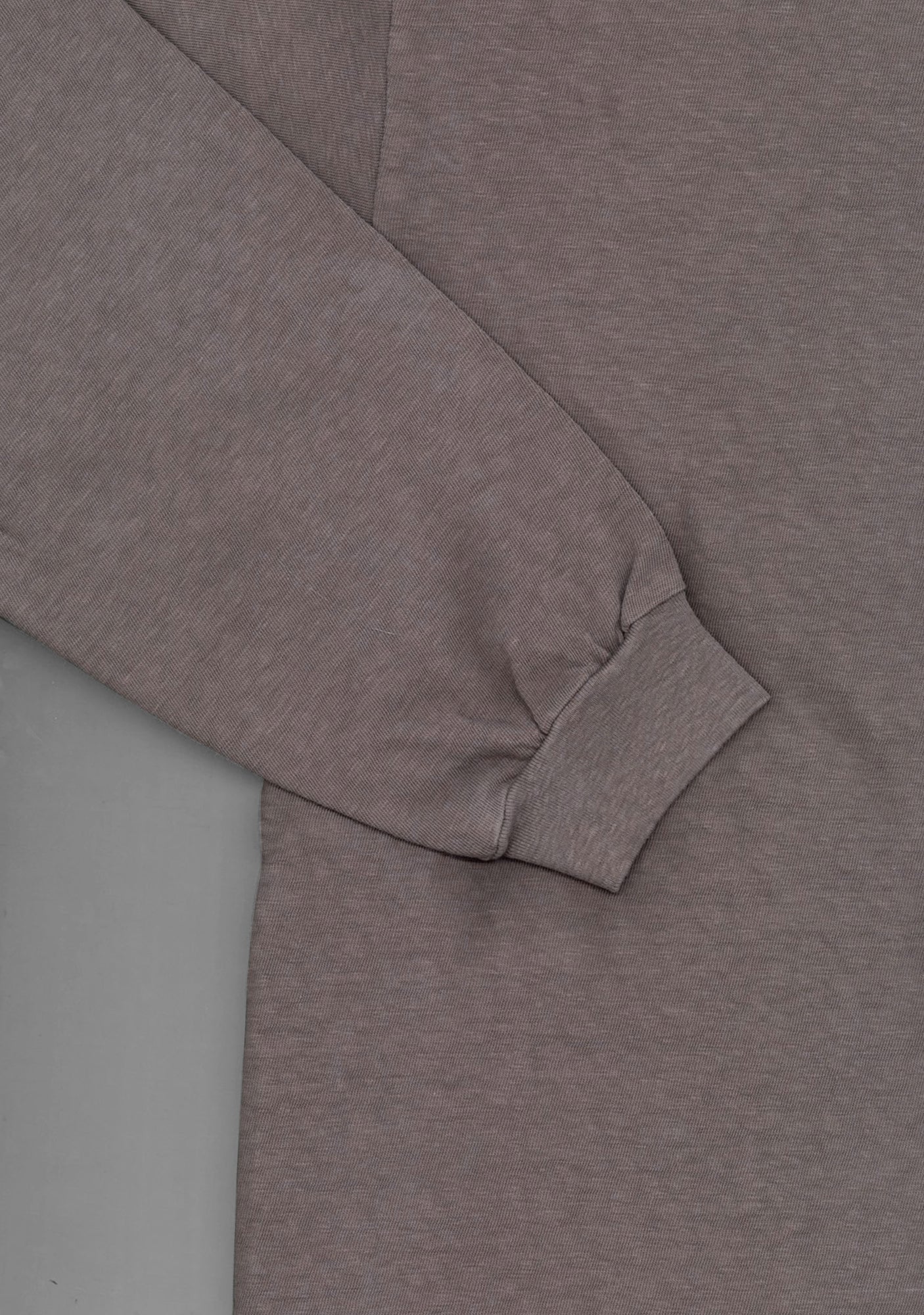 Faded Blank L/S Tee Inspired by the '60s and '70s / Purple Gray