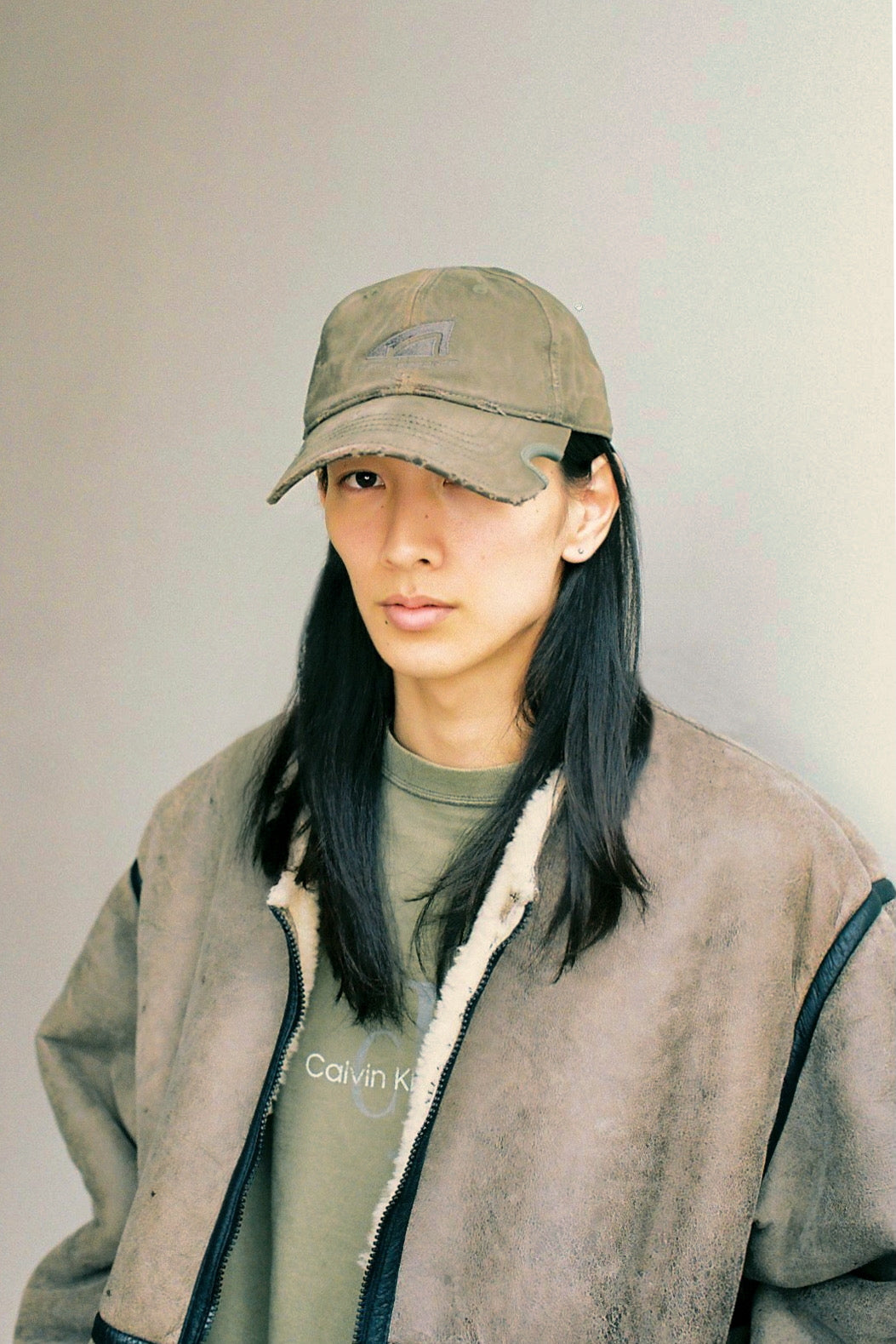Distressed Notch Cap / Faded Grey ノッチ グレーキャップ FIFTH