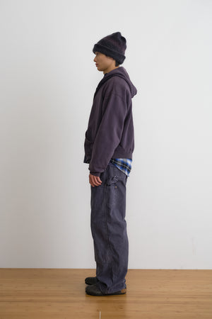 FI - Distressed Double Knee Pants / D-Gray Dark Gray Double Knee