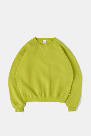 
                  
                    60’s Faded Crew Sweatshirts / Lime
                  
                