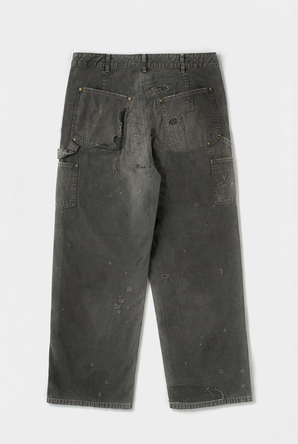 Distressed Double Knee Pants アナクロノーム ANACHRONORM FIFTH コラボ