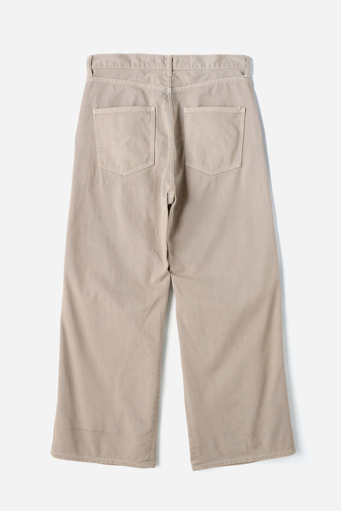 
                  
                    Knee Pleated Baggy Pants - Over-dyed Gray
                  
                