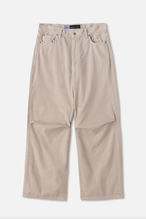 
                  
                    Knee Pleated Baggy Pants - Over-dyed Gray
                  
                