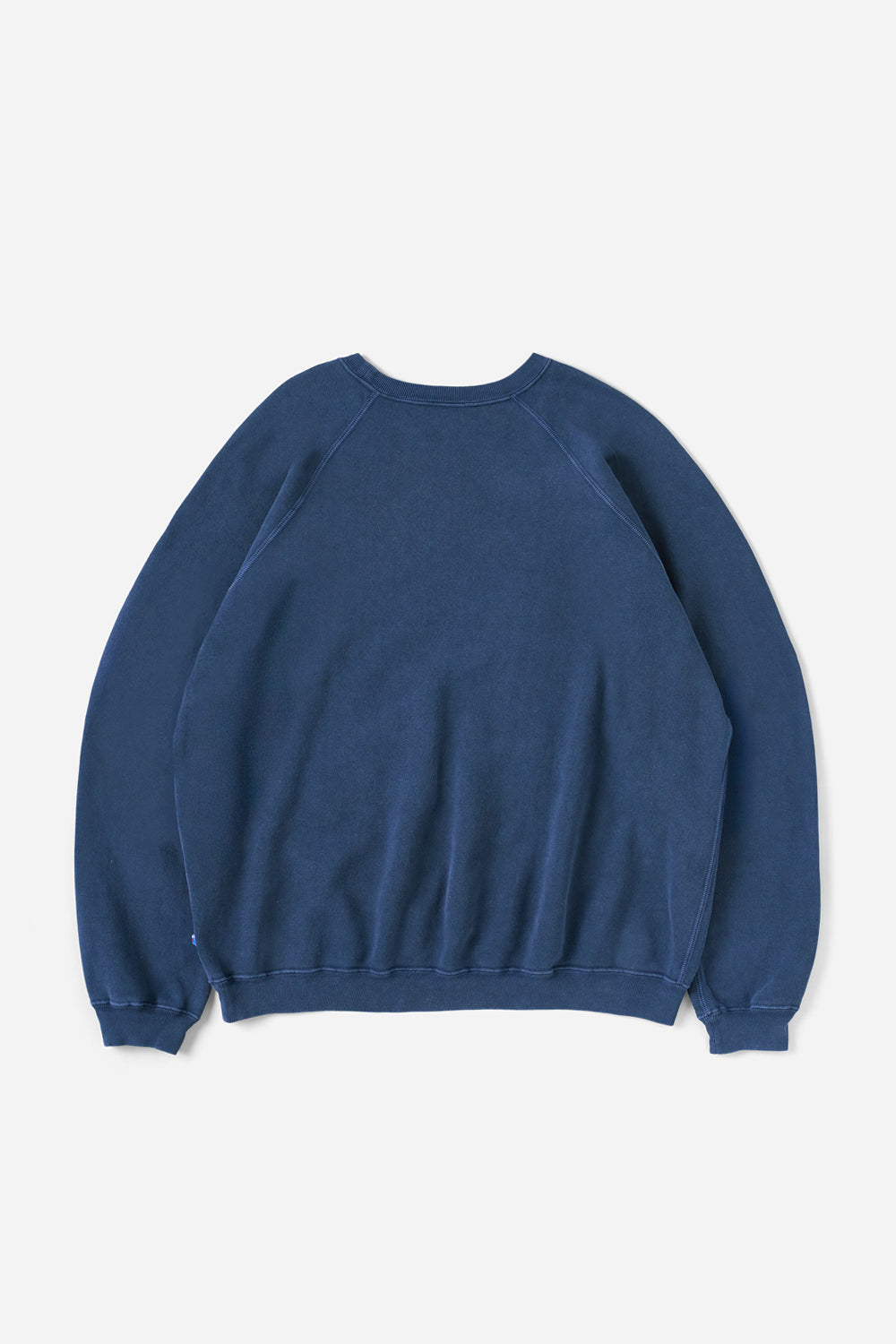 60’s Faded Ragran Sweatshirts / Blue