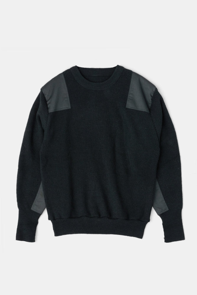 
                  
                    Black Combat Crew Neck Sweater
                  
                