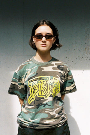 
                  
                    Faded Camo DISCO Tee / CONNIE COSTAS
                  
                