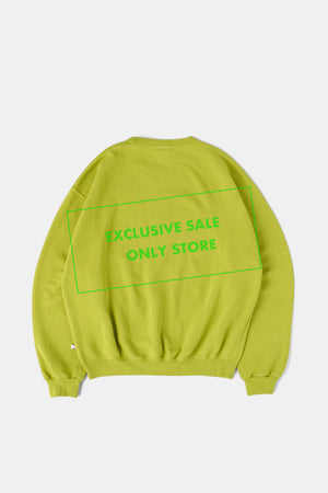 
                  
                    60’s Faded Crew Sweatshirts / Lime
                  
                