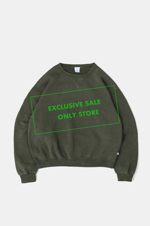 
                  
                    60’s Faded Crew Sweatshirts / Olive Gray
                  
                