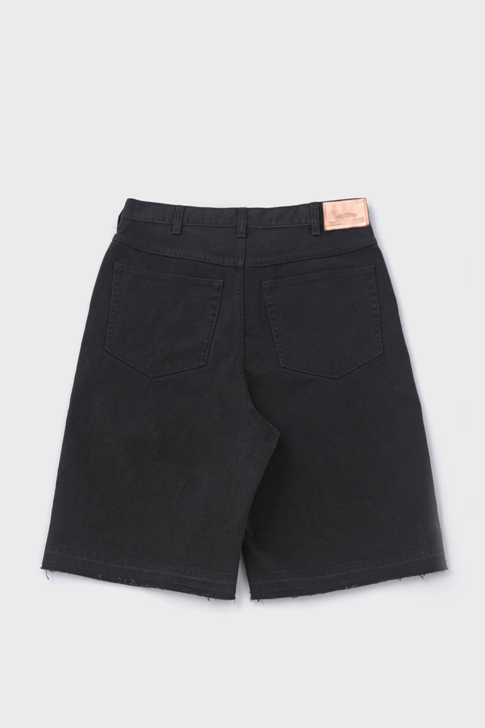92' Loose-Fit Faded Shorts Cutoff / BLK