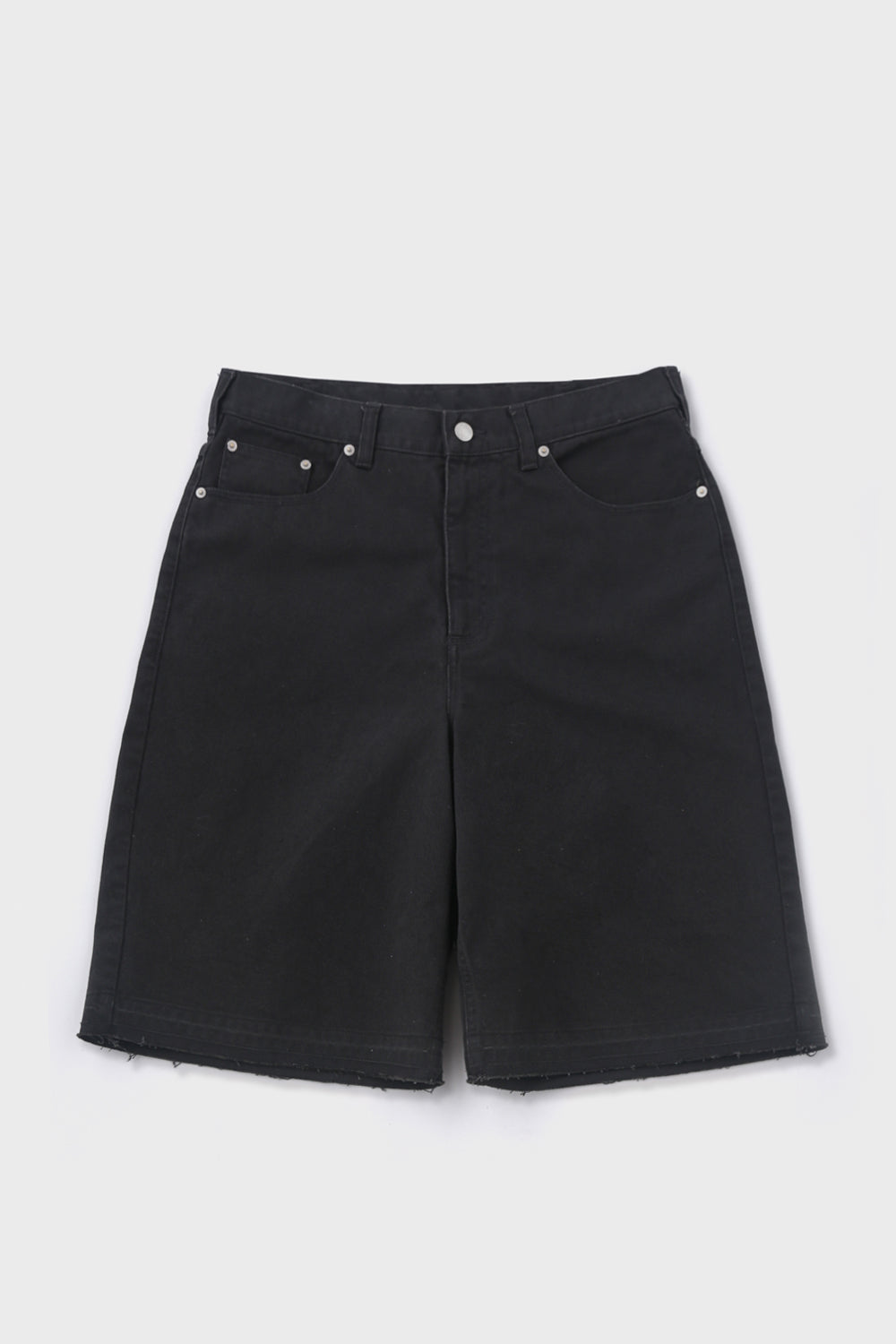 92' Loose-Fit Faded Shorts Cutoff / BLK