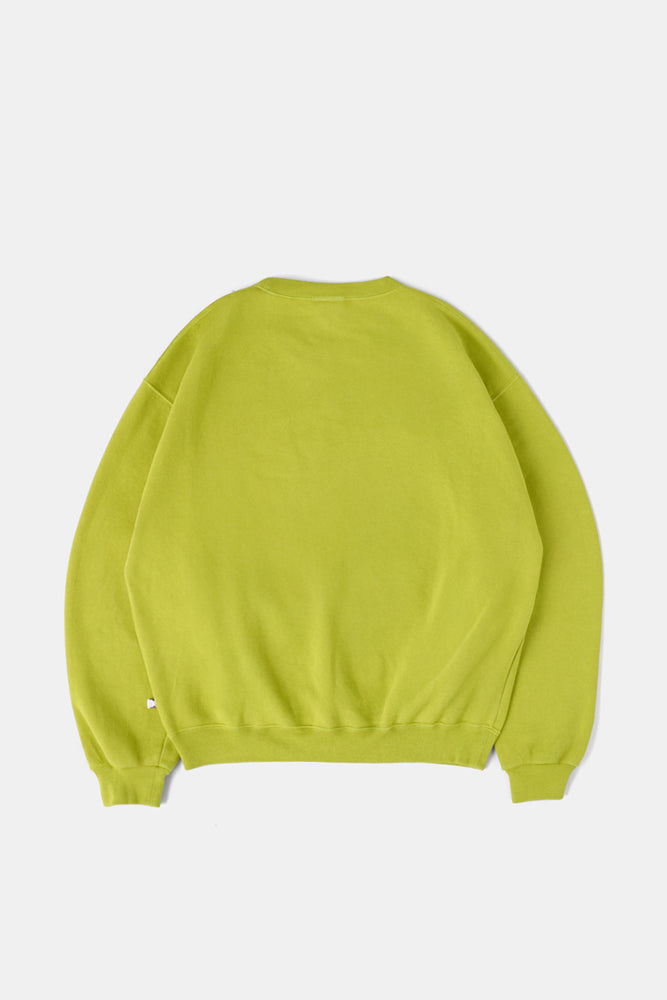 
                  
                    60’s Faded Crew Sweatshirts / Lime
                  
                