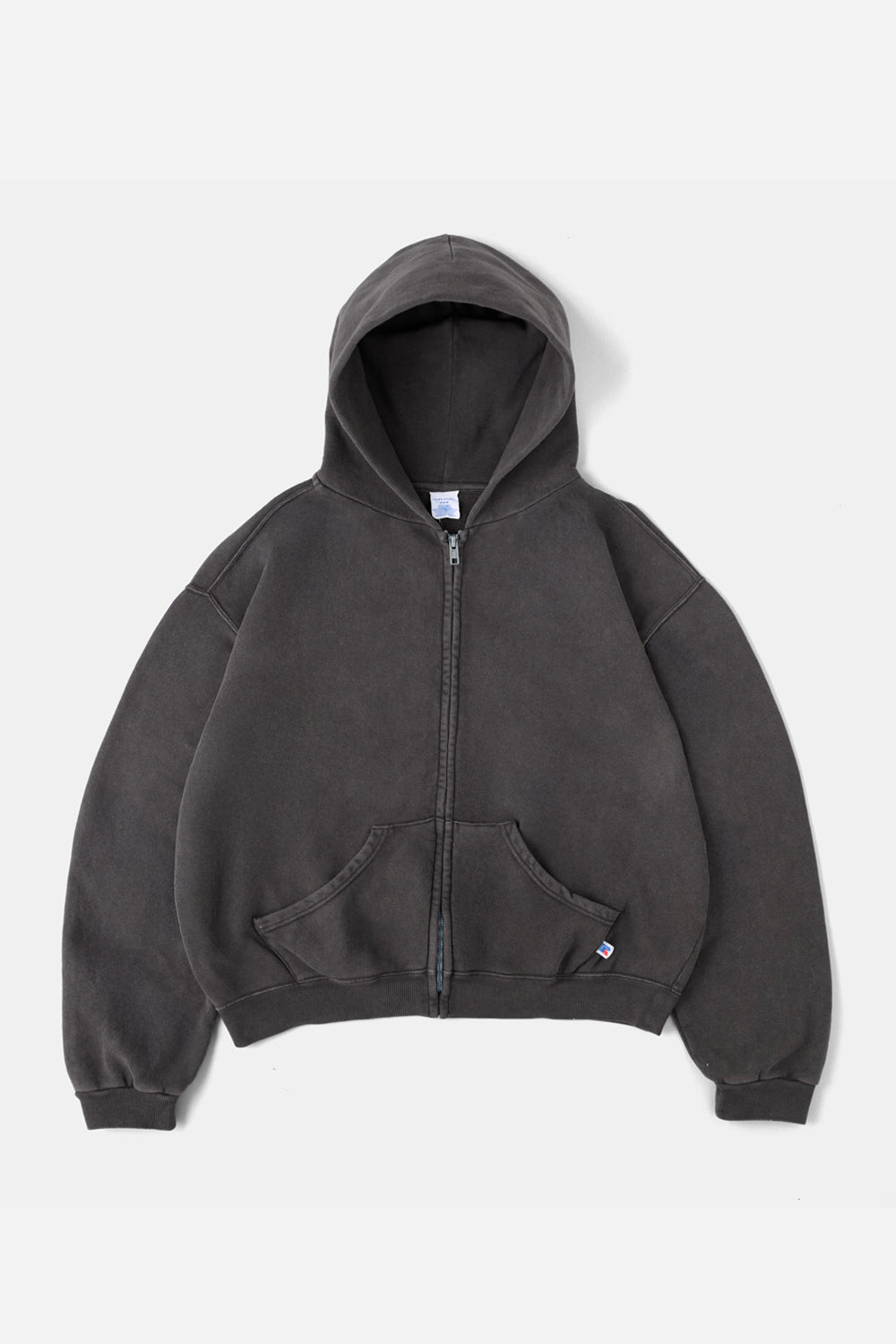 60’s Faded Zip hoodie / Navy Gray