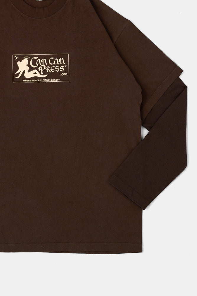 
                  
                    CAN CAN Layerd LS Shirts Fade Brown / Can Can Press x FIFTH
                  
                