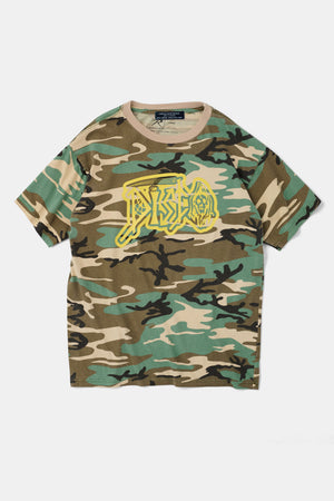 
                  
                    Faded Camo DISCO Tee / CONNIE COSTAS
                  
                