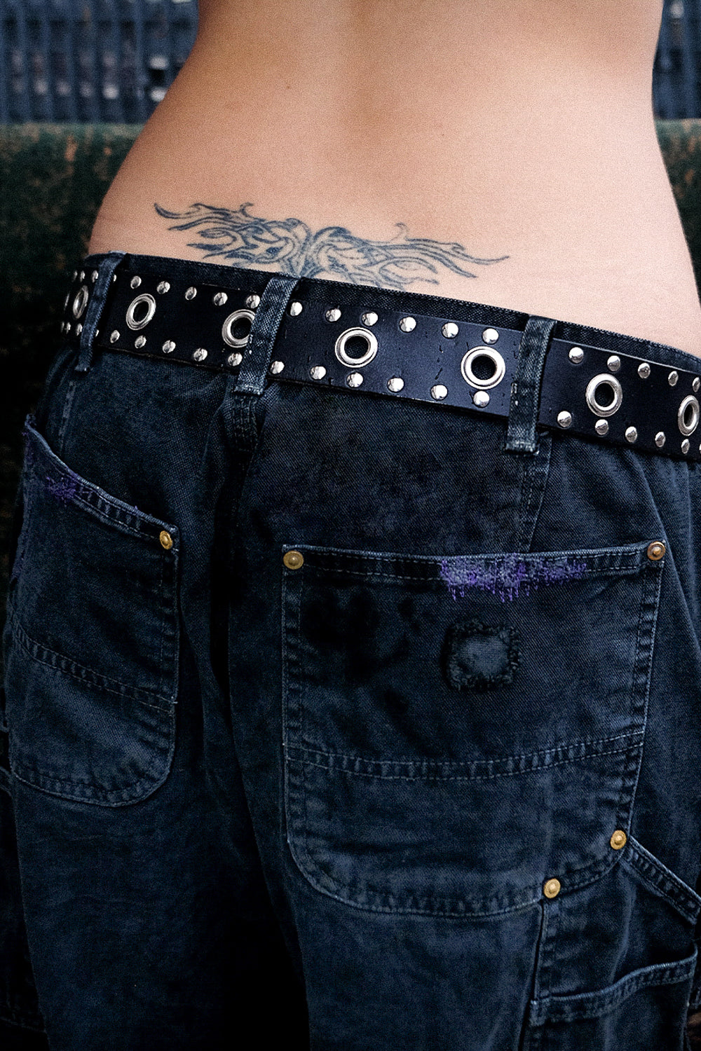 Distressed Double Knee Pants アナクロノーム ANACHRONORM FIFTH コラボ