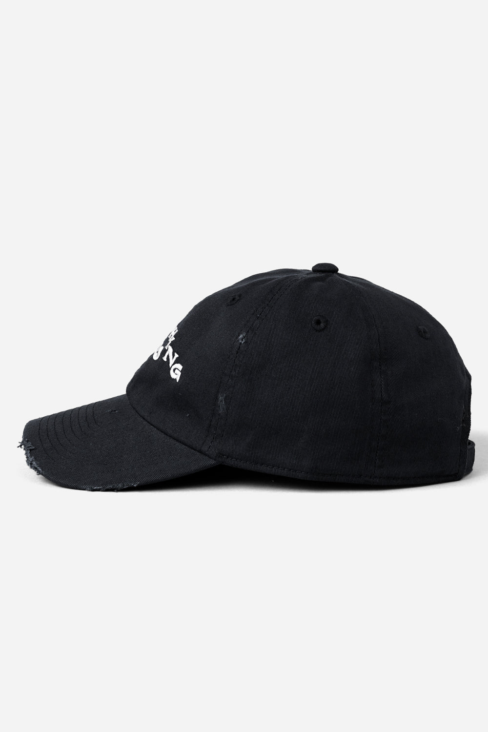帽子 FIFTH GENERAL STORE EVERYTHING ENDS Distressed Everything Ends Cap BLK / Look Back and Laugh Books