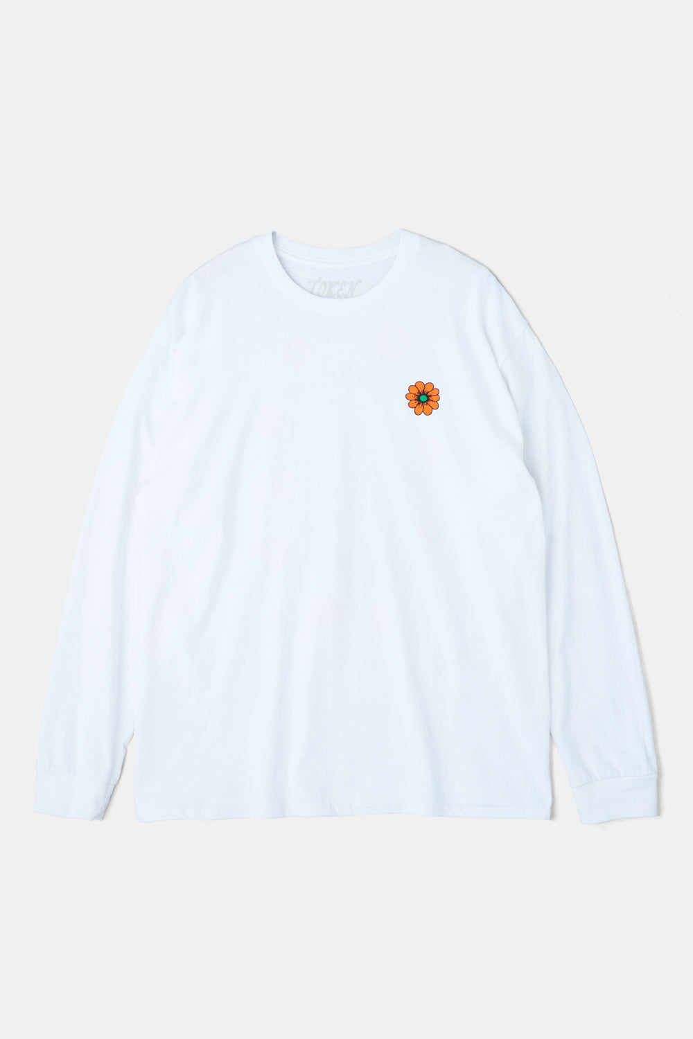 Flower LS Tee White / TOKEN